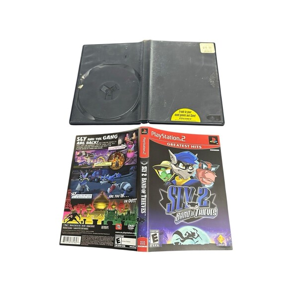 Sly 2 Band of Thieves PS2 Disc Sly Cooper And The Thievius Raccoonus Disc - Picture 9 of 14